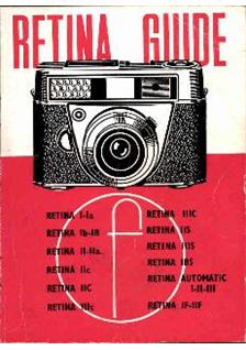 Kodak Retina Automatic 2 manual. Camera Instructions.